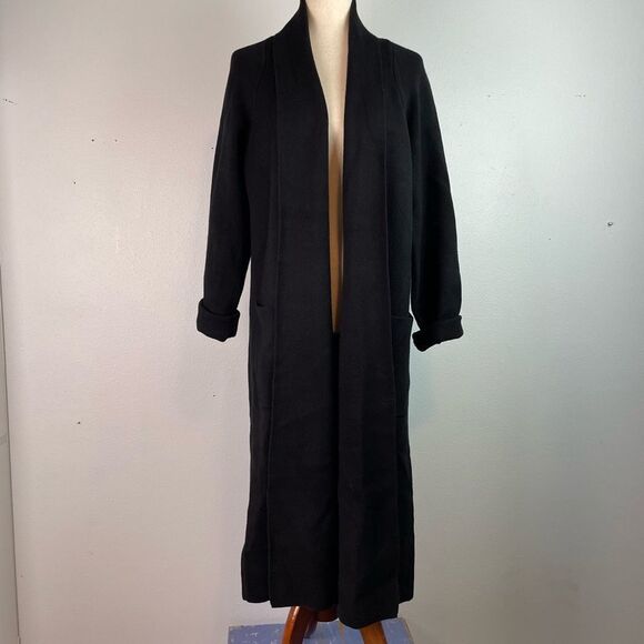 Truth Long Open Front Duster Style Sweater Size S EUC - Picture 7 of 9